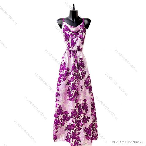 Langärmeliges Sommerkleid für Damen (Einheitsgröße S/M) ITALIAN FASHION IMPES238990