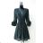 Langärmeliges Sommerkleid für Damen (Einheitsgröße S/M) ITALIAN FASHION IMPES238990 grün