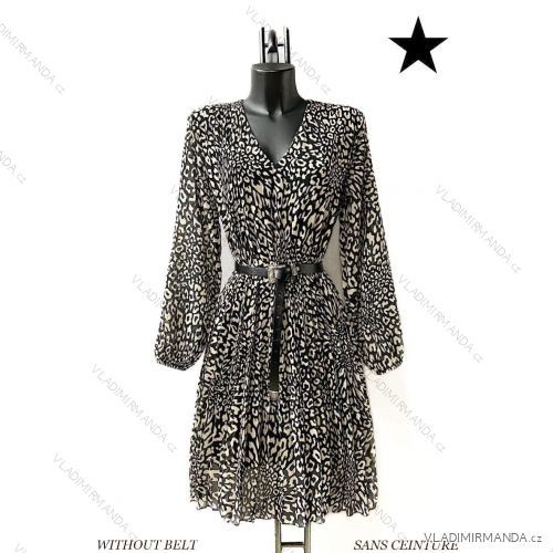 Elegantes Sommerkleid für Damen mit langen Ärmeln (Einheitsgröße S/M) ITALIAN FASHION IMPES24SANIA4