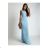 Damen Plus Size (42-46) langes elegantes ärmelloses Partykleid POLISH FASHION PMLBC23265-10 S/M béžová
