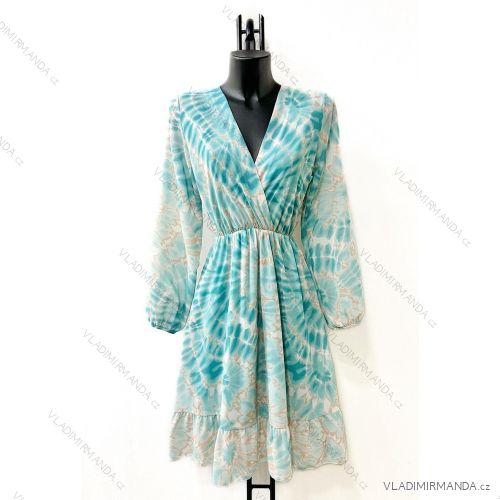 Elegantes Damenkleid mit langen Ärmeln (Einheitsgröße S/M) ITALIAN FASHION IMPES24LINA3