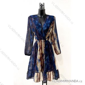 Elegantes Damenkleid mit langen Ärmeln (S/M EINHEITSGRÖSSE) ITALIAN FASHION IMPES24LINA6