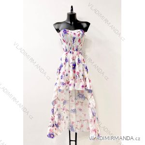 Langes Carmen-Sommerkleid für Damen (Einheitsgröße S/M) ITALIAN FASHION IMPES24MADY