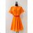 Langärmeliges Sommerkleid für Damen (Einheitsgröße S/M) ITALIAN FASHION IMPES238990 růžová fuchsiová 