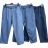 Damen-Set aus langen Hosen und Langarmhemd in Übergröße (L/XL/2XL Einheitsgröße) POLISH FASHION IMWT23BELLA -   dunkelblau -   56/58
