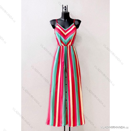 Langärmeliges Sommerkleid für Damen (Einheitsgröße S/M) ITALIAN FASHION IMPES238990 rot 