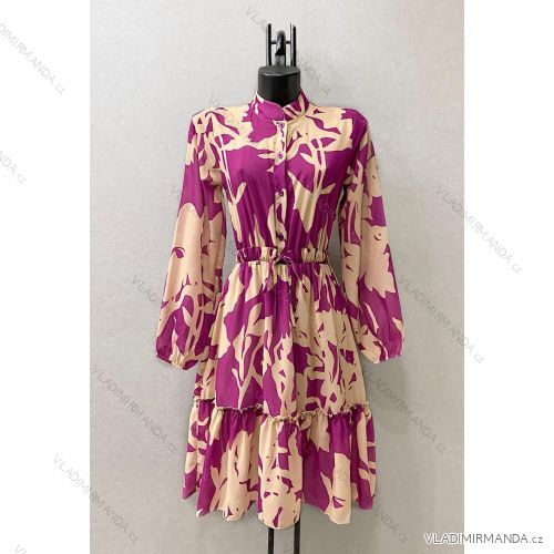 Langärmeliges Sommerkleid für Damen (Einheitsgröße S/M) ITALIAN FASHION IMPES238990