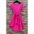 Langärmeliges Sommerkleid für Damen (Einheitsgröße S/M) ITALIAN FASHION IMPES238990 hellviolett 