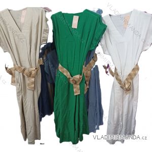 Kurzarm-Hemdkleid für Damen (Einheitsgröße S/M/L) ITALIAN FASHION IM321258