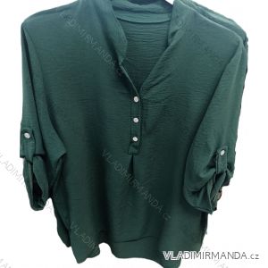 Gestrickter Rollkragenpullover für Damen mit langen Ärmeln (Einheitsgröße S/M) ITALIAN FASHION IM323001