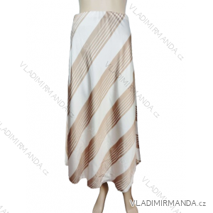 Mittellanger Satinrock für Damen (Einheitsgröße S/M) ITALIAN FASHION IMM23UN6886/DU