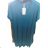 Kurzärmliges Sommerkleid aus Baumwolle für Damen (Einheitsgröße S/M) ITALIAN FASHION IM722253