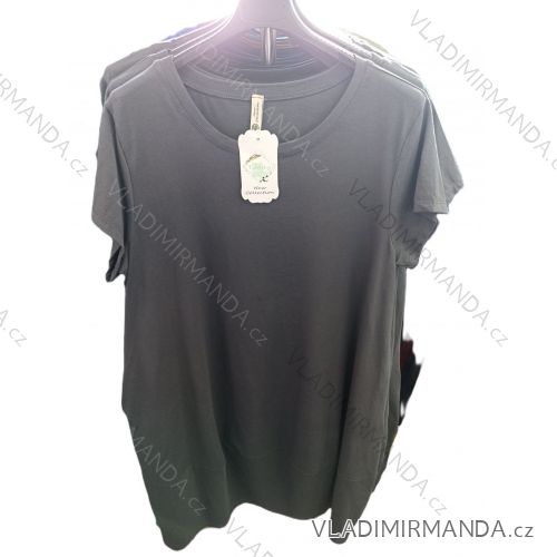 Lässiges Kurzarmkleid für Damen in Übergröße (L/XL/2XL Einheitsgröße) ITALIAN FASHION IM723061