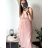 Ärmelloses Sommerkleid für Frauen (uni sm) ITALIAN FASHION IMD20550 S/M béžová