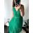 Ärmelloses Sommerkleid für Frauen (uni sm) ITALIAN FASHION IMD20550 S/M béžová