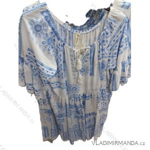 Kurzarmkleid für Damen (Uni s/l) ITALIAN FASHION IM320102
