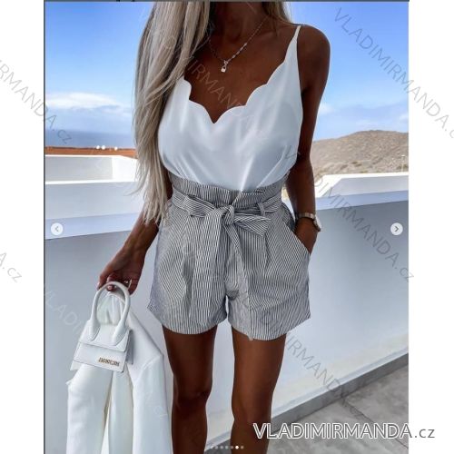 Kraťasy šortky letní elegantní dámské (S-XL) ITALSKÁ MÓDA IMM23M12067