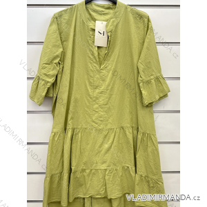 Langes trägerloses Pailletten-Partykleid für Damen (Einheitsgröße S/M) ITALIAN FASHION IMPSH233348