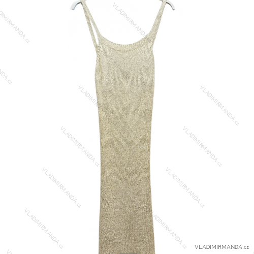Trägerloses langes Partykleid für Damen (Einheitsgröße S/M) ITALIAN FASHION IMPSH2360055