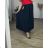 Damen Warmes Langarmkleid (L / XL ONE SIZE) ITALIAN FASHION IM421MIA zelená smaragdová 56/58