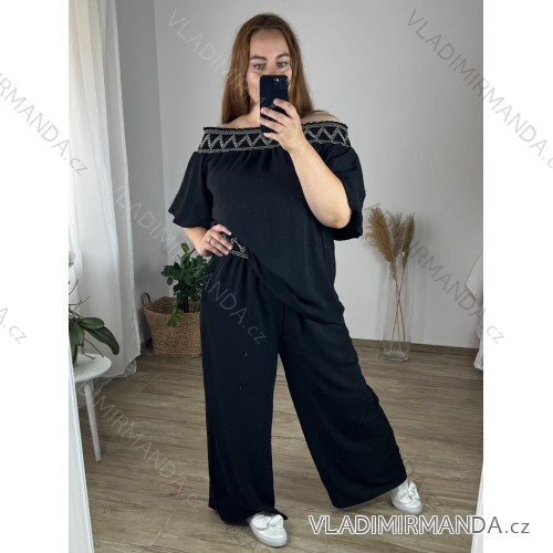 Langarm-Hemdkleid für Damen (S/M EINHEITSGRÖSSE) ITALIAN FASHION IMWD232607 -   schwarz -   50/52