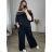 Langarm-Hemdkleid für Damen (S/M EINHEITSGRÖSSE) ITALIAN FASHION IMWD232607