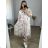 Langarm-Hemdkleid für Damen (S/M EINHEITSGRÖSSE) ITALIAN FASHION IMWD232607