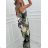 Langer, eleganter, ärmelloser Damen-Overall (Einheitsgröße S/M) ITALIAN FASHION IMWGS231166