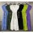 Langes Sommerkleid mit kurzen Ärmeln für Damen (Einheitsgröße S/M/L) ITALIAN FASHION IMWGS24079