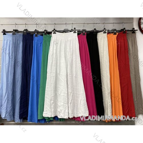 Langes, dehnbares, ärmelloses Sommerkleid für Damen (S / M / L ONE SIZE) ITALIAN FASHION IMWC222492