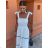Elegantes ärmelloses Spitzenkleid für Damen (S/M EINHEITSGRÖSSE) ITALIAN FASHION IMWGS231829