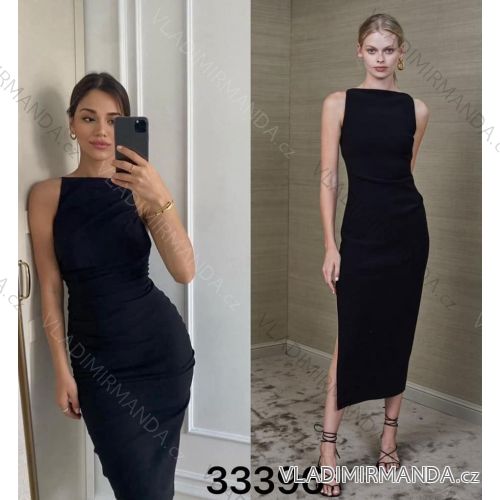Elegantes ärmelloses Damenkleid (S/M EINHEITSGRÖSSE) ITALIAN FASHION IMM24M33396