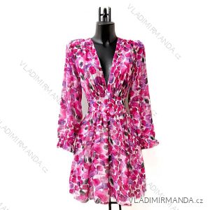 Sommerkleid Carmen aus Musselin für Damen (Einheitsgröße S/M) ITALIAN FASHION IMWE231506