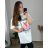 T-Shirt vayage Kurzarm Frauen (uni s / m) ITALIAN FASHIONIM420165 schwarz
