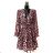 Sommerkleid Carmen aus Musselin für Damen (Einheitsgröße S/M) ITALIAN FASHION IMWE231506 černo-béžová S / M