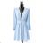 Sommerkleid Carmen aus Musselin für Damen (Einheitsgröße S/M) ITALIAN FASHION IMWE231506 beige S / M