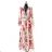 Langärmeliges Sommerkleid für Damen (Einheitsgröße S/M) ITALIAN FASHION IMPES238990 květovaná S / M