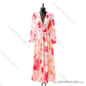 Langärmeliges Sommerkleid für Damen (Einheitsgröße S/M) ITALIAN FASHION IMPES238990