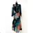 Langärmeliges Sommerkleid für Damen (Einheitsgröße S/M) ITALIAN FASHION IMPES238990 schwarz S / M