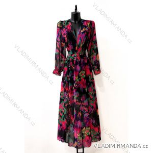 Langärmeliges Sommerkleid für Damen (Einheitsgröße S/M) ITALIAN FASHION IMPES238990