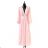 Langärmeliges Sommerkleid für Damen (Einheitsgröße S/M) ITALIAN FASHION IMPES238990 beige S / M