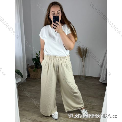 Damen-Set aus langen Hosen und Langarmhemd in Übergröße (L/XL/2XL Einheitsgröße) POLISH FASHION IMWT23BELLA