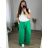 Damen-Set aus langen Hosen und Langarmhemd in Übergröße (L/XL/2XL Einheitsgröße) POLISH FASHION IMWT23BELLA -   grün
 -   56/58