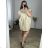 Langarm-Hemdkleid für Damen (S/M EINHEITSGRÖSSE) ITALIAN FASHION IMWD232607