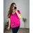 Kurzarm-Tunika für Damen in Übergröße (2XL/3XL/4XL Einheitsgröße) ITALIAN FASHION IMC23080