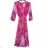 Langarm-Hemdkleid für Damen (S/M EINHEITSGRÖSSE) ITALIAN FASHION IMWD232607