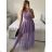 Elegantes ärmelloses Tüllkleid für Damen (Einheitsgröße S/M) ITALIAN FASHION IMM22Q52235A/UL