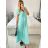 Shirt verlängert 3/4 Langarm Damen (L/XL/2XL ONE SIZE) ITALIAN FASHION IM423025