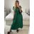 Shirt verlängert 3/4 Langarm Damen (L/XL/2XL ONE SIZE) ITALIAN FASHION IM423025 S / M žlutá