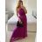 Šaty letní na ramínka dámské (S/M ONE SIZE) ITALSKÁ MÓDA IMPBB22B21841 S/M Burgund